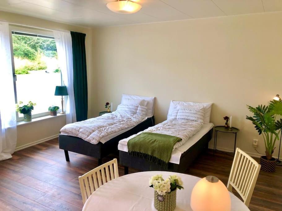 Cozy Modern Studio Apartment Stay Falkenberg Bagian luar foto